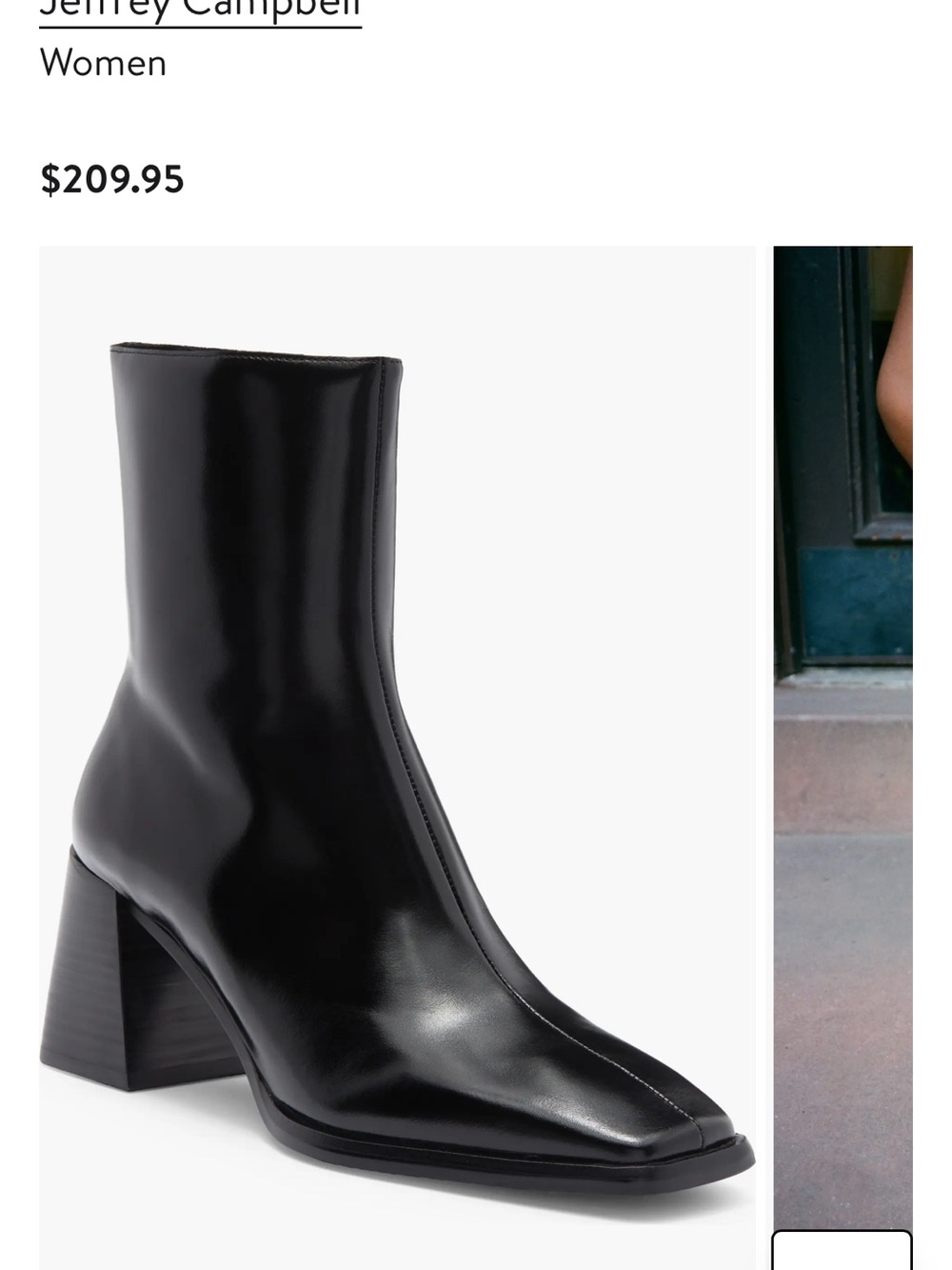 Jeffrey Campbell Sherpal Bootie Black